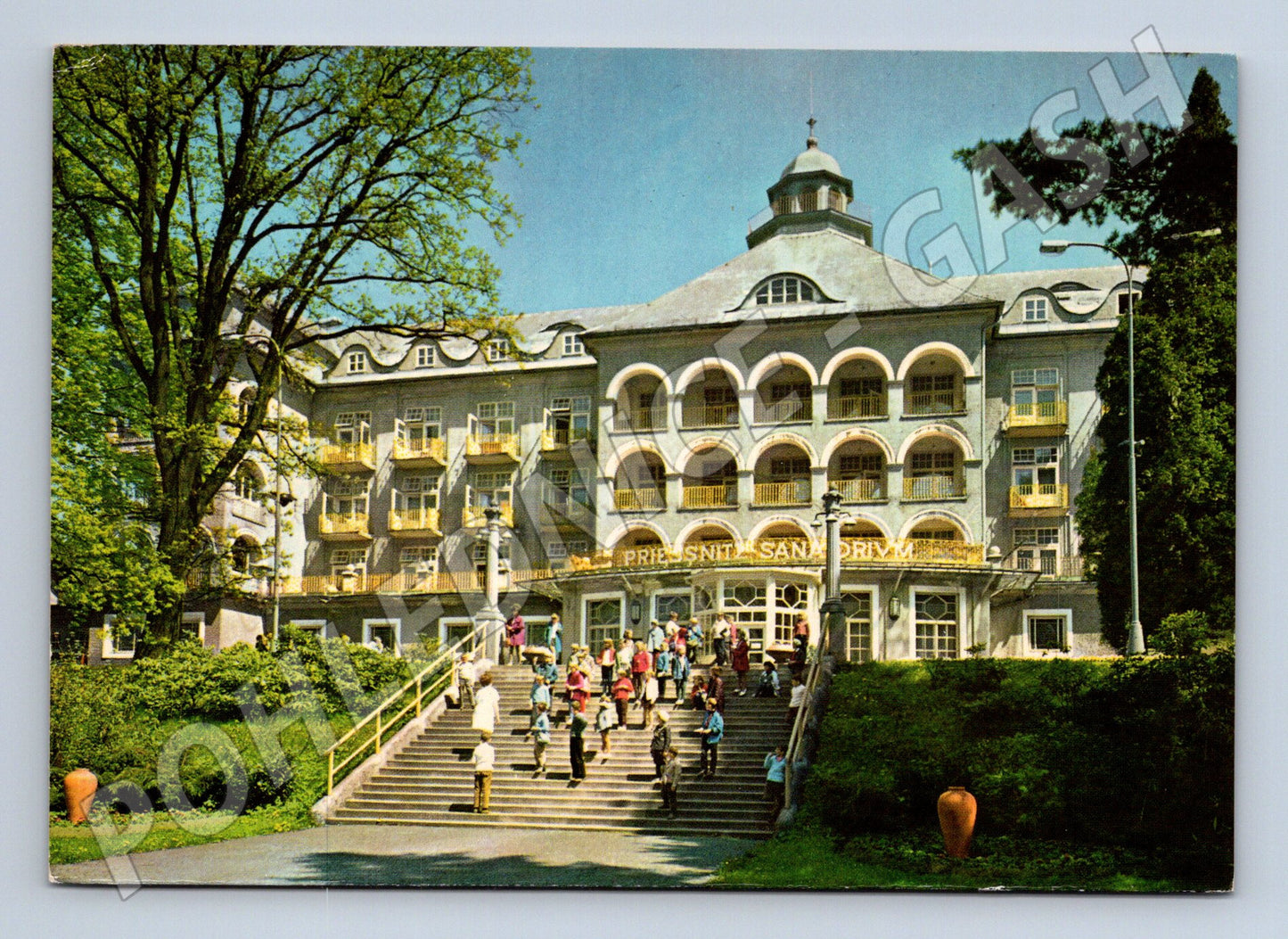 Pohlednice Jeseník Lázně sanatorium (M14516)