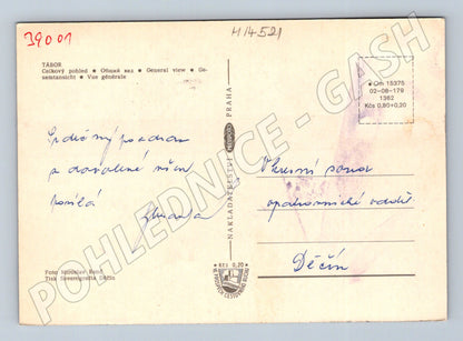Pohlednice Tábor celkový pohled (M14521)
