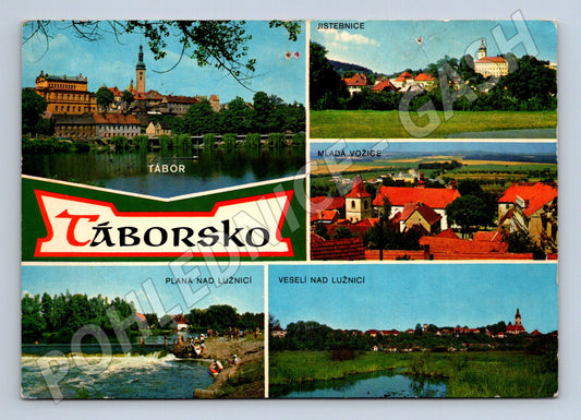 Pohlednice Táborsko Tábor Jistebnice Veselí (M14526)