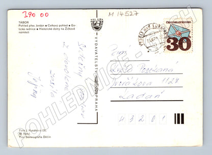 Pohlednice Tábor – Jordán, radnice (M14527)