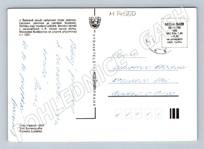 Pohlednice Třebíčsko více pohledů, mapka (M14550)