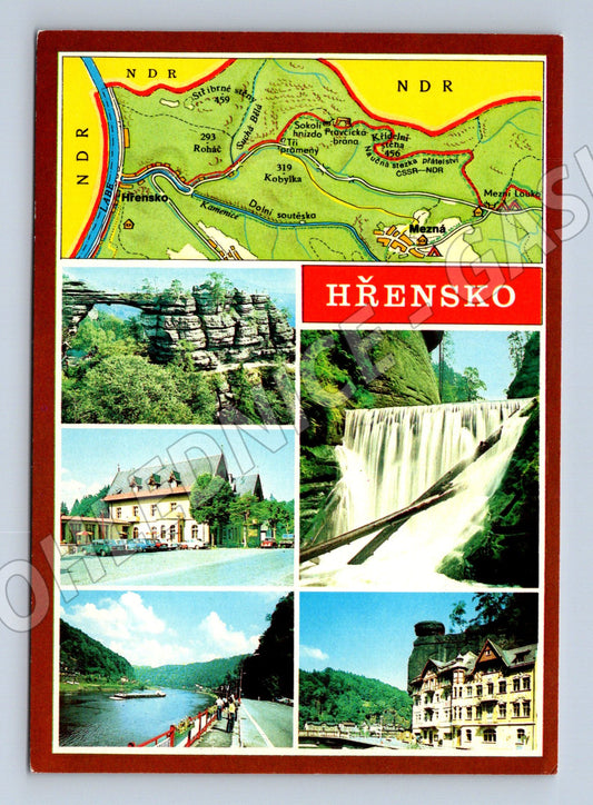 Pohlednice Hřensko Pravčická brána (M14553)