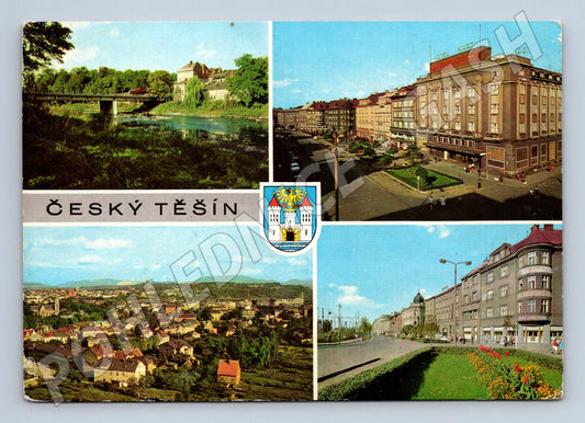 Pohlednice Český Těšín vícezáběrový (M14564)