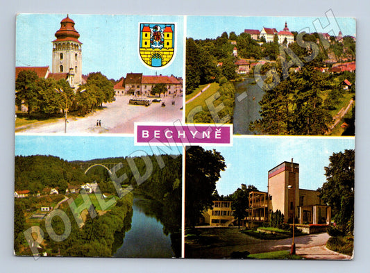 Pohlednice Bechyně historická 1969 (M14572)