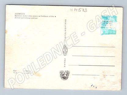 Pohlednice Jilemnice Zámeček, náměstí (M14573)