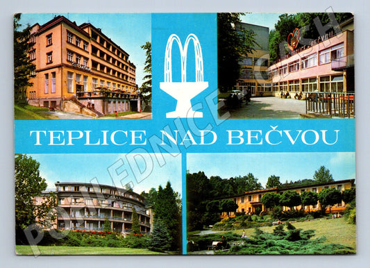 Pohlednice Teplice nad Bečvou lázeňská (M14588)
