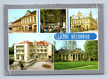 Pohlednice Lázně Bělohrad Historická pohlednice (M14590)