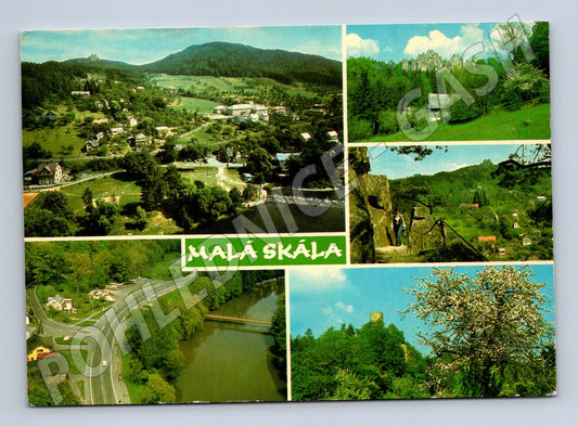 Pohlednice Malá Skála Český ráj (M14595)