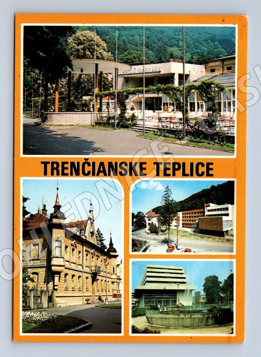 Pohlednice Trenčianske Teplice Slovensko 1981 (M14599)