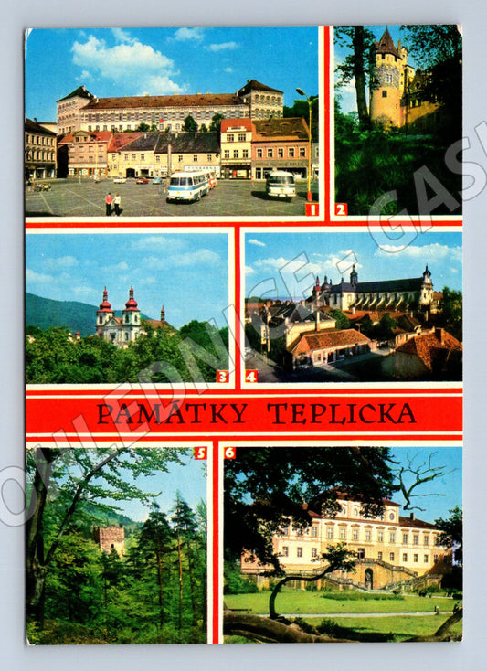 Pohlednice Památky Teplicka (M14600)