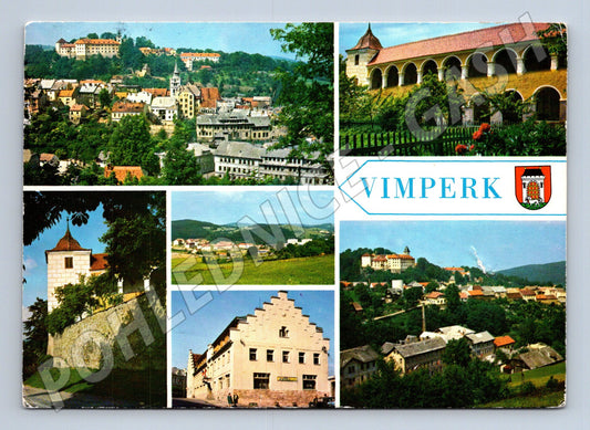 Pohlednice Vimperk Jižní Čechy 70. léta (M14602)