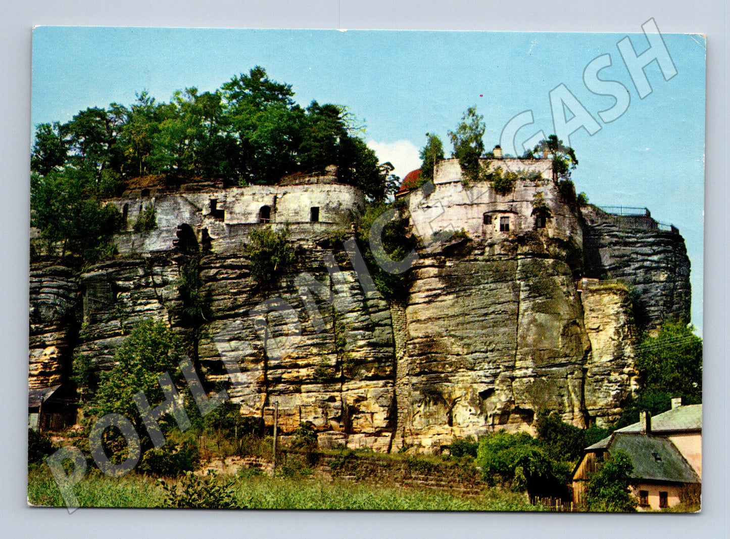 Pohlednice hrad Sloup v Čechách (M14605)