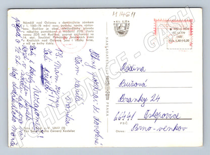 Pohlednice Náměšť nad Oslavou Budišov Kralice Rudíkov (M14611)