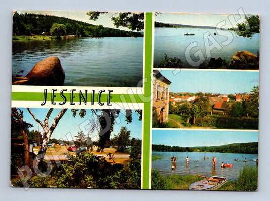 Pohlednice Jesenice Rakovnická rekreační oblast (M14614)