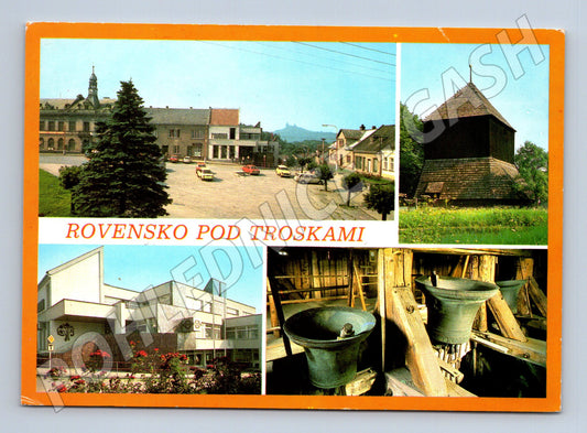 Pohlednice Rovensko pod Troskami historická (M14615)