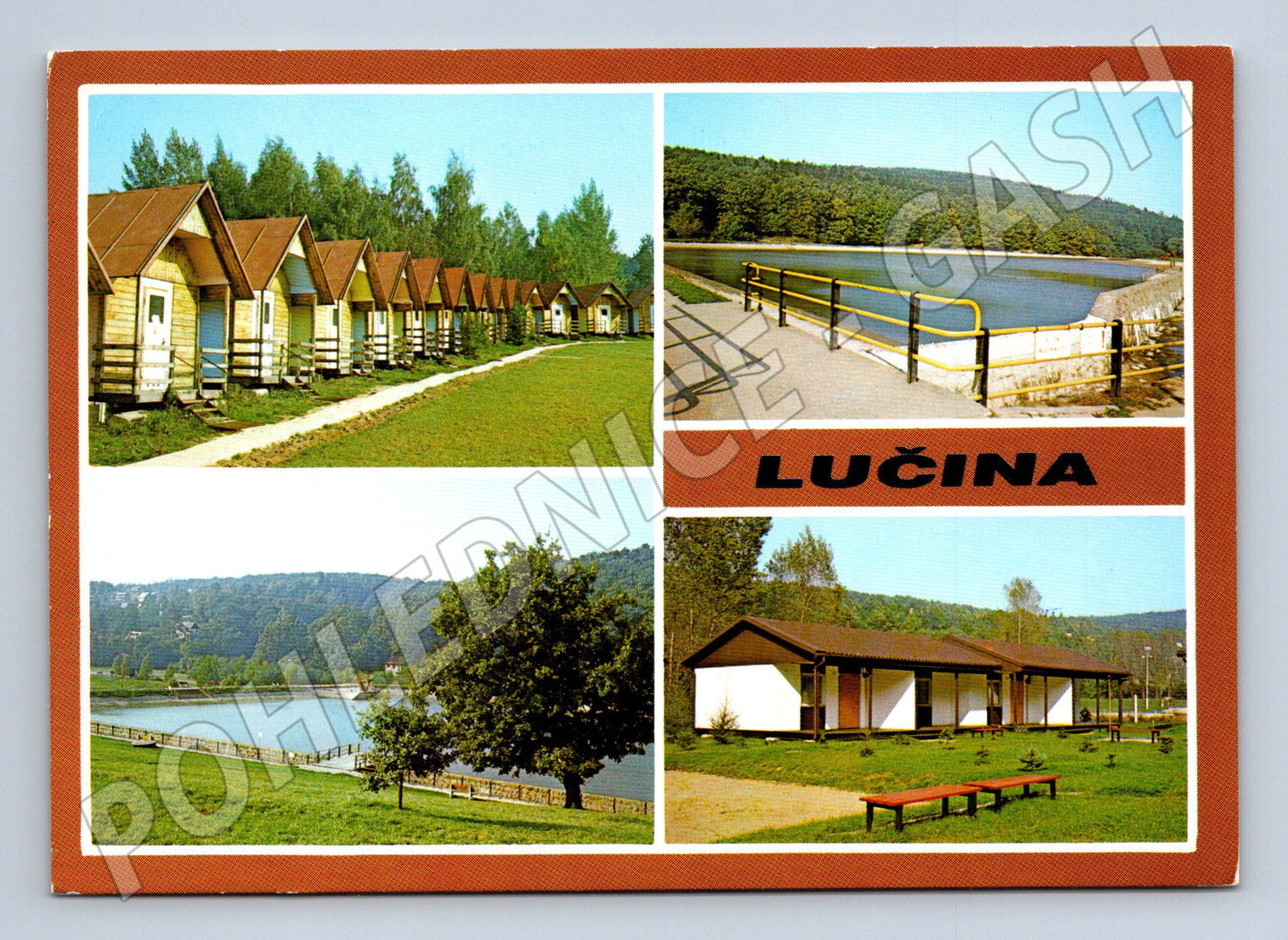 Pohlednice Lučina rekreační oblast (M14620)