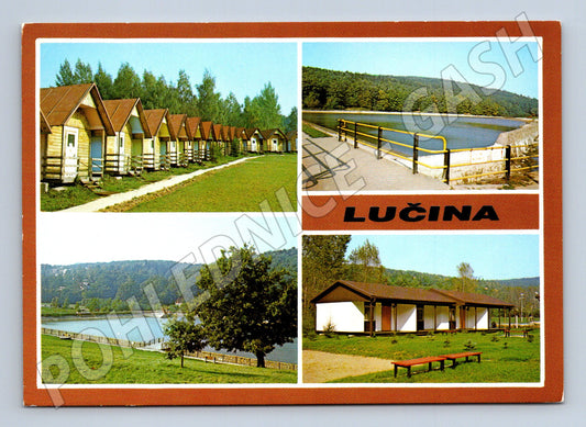 Pohlednice Lučina rekreační oblast (M14620)