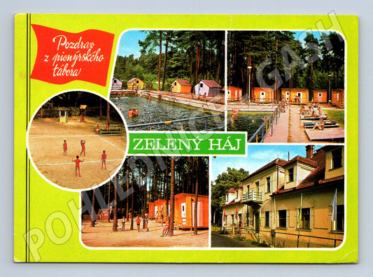 Pohlednice Zelený háj, pionýrský tábor (M14623)