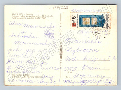 Pohlednice Zelený háj, pionýrský tábor (M14623)