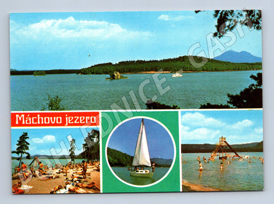 Pohlednice Máchovo jezero 1979 (M14624)