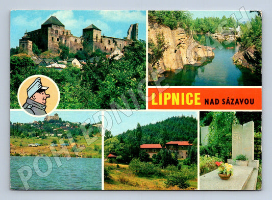 Pohlednice Hrad Lipnice nad Sázavou (M14626)