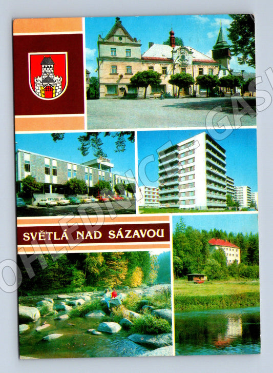 Pohlednice Světlá nad Sázavou více záběrů (M14633)