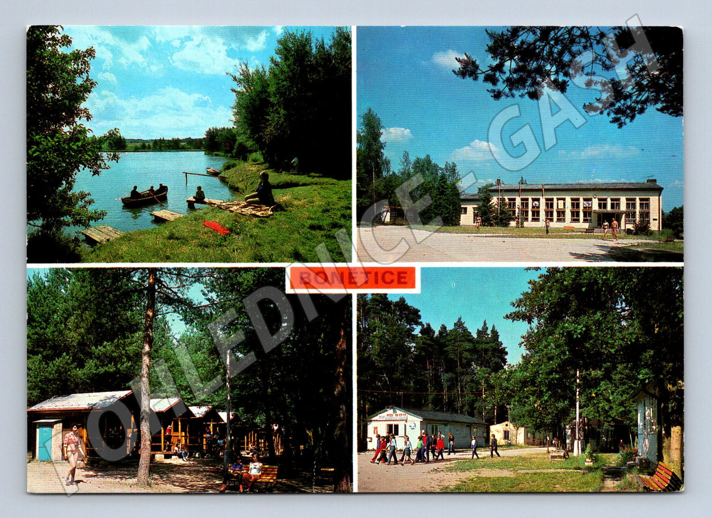 Pohlednice Pionýrský tábor Bonětice (M14635)