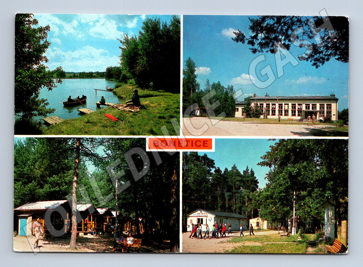 Pohlednice Bonětice pionýrský tábor (M14646)