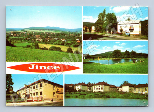 Pohlednice Jince více záběrů (M14650)