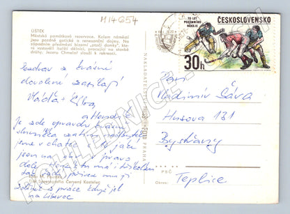 Pohlednice Úštěk více záběrů (M14654)