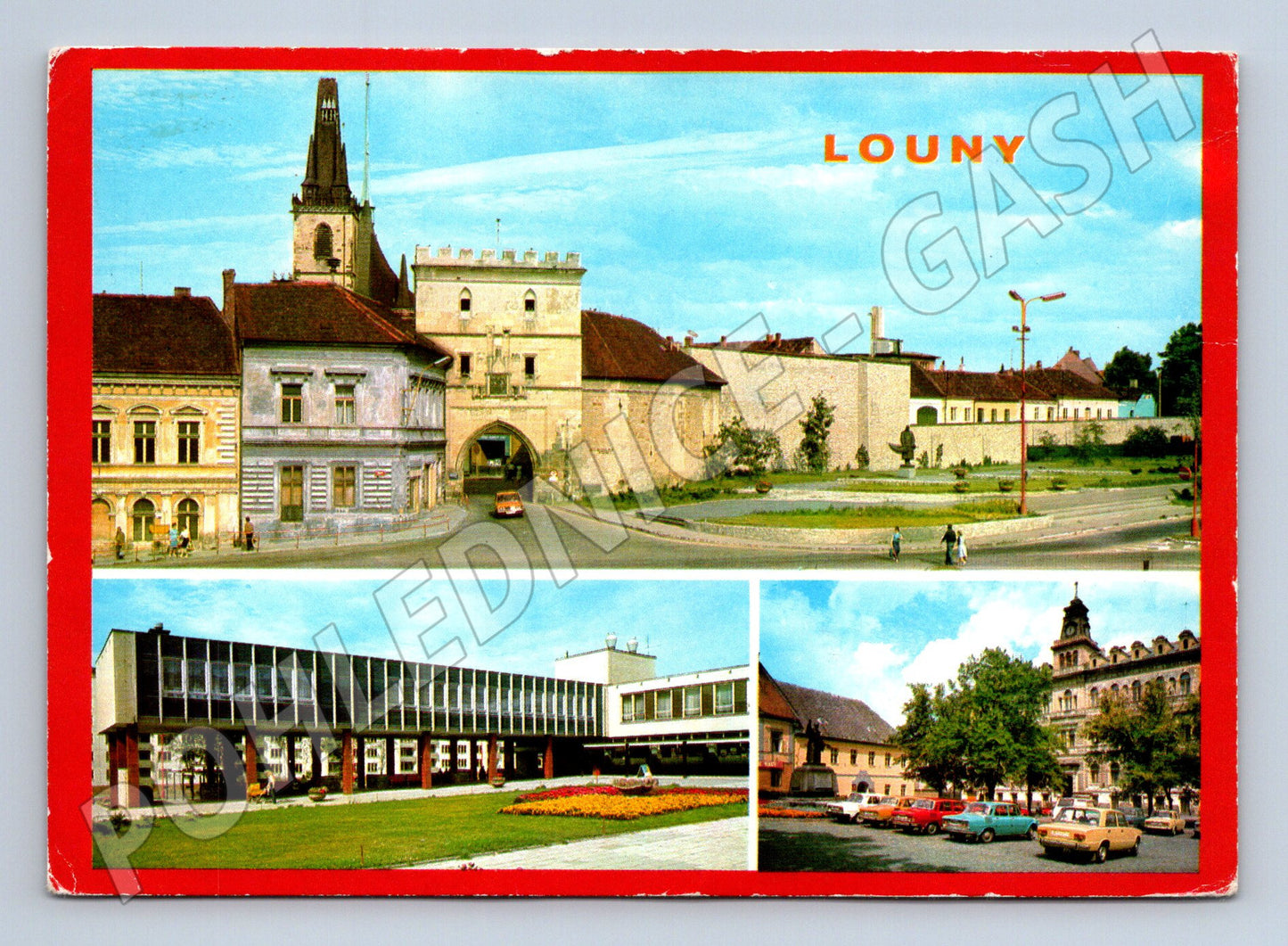 Pohlednice Louny Česká republika (M14673)