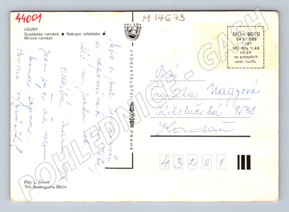 Pohlednice Louny Česká republika (M14673)