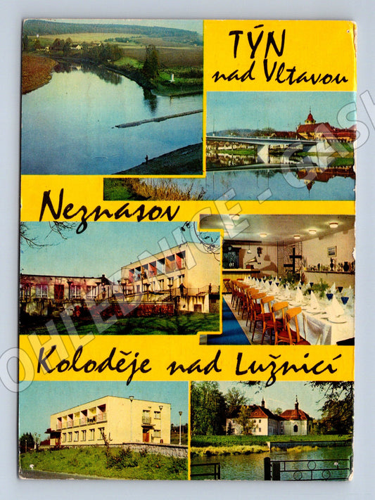 Pohlednice Týn nad Vltavou, Neznašov, Koloděje (M14681)