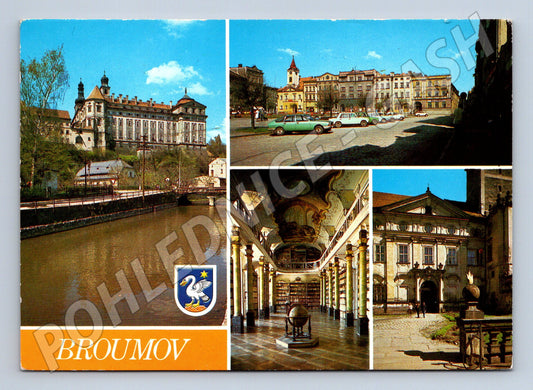 Pohlednice benediktinský klášter Broumov (M14682)