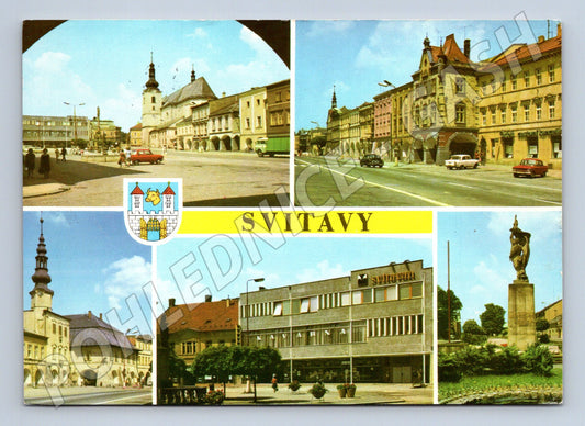 Pohlednice Svitavy – vícevýhled a architektura (M14684)
