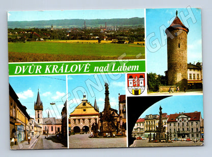 Pohlednice Dvůr Králové nad Labem více pohledů (M14687)