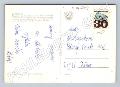 Pohlednice Zámek Ratibořice Památky (M14689)