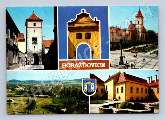 Pohlednice Horažďovice historická více záběrů (M14694)