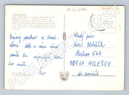 Pohlednice Horažďovice historická více záběrů (M14694)