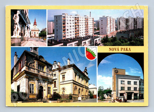 Pohlednice Nová Paka více záběrů (M14696)