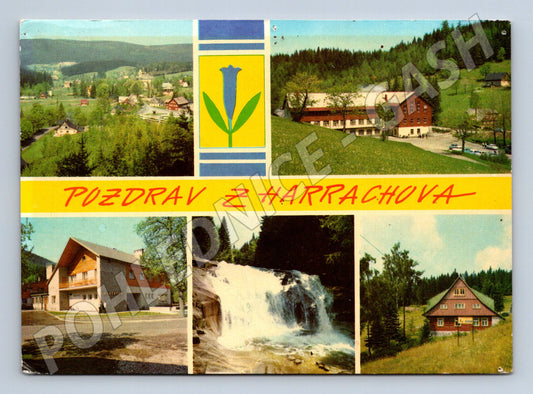 Pohlednice Harrachov více záběrů (M14706)