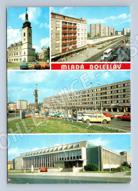 Pohlednice Mladá Boleslav koláž (M14717)