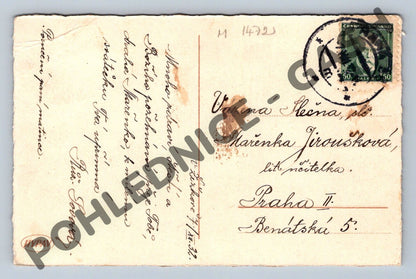 Pohlednice Velikonoční děti v kroji Československo (M1472)