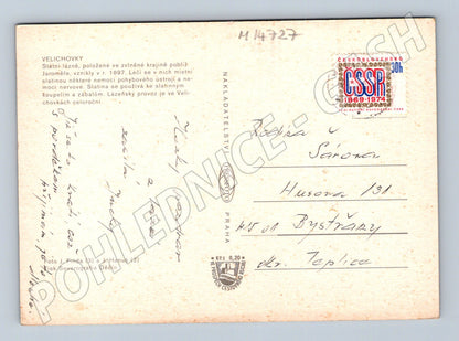 Pohlednice Lázně Velichovky (M14727)