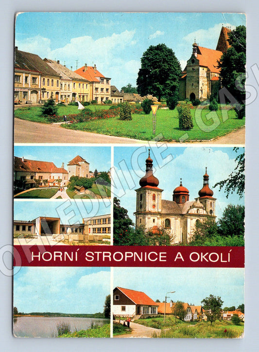 Pohlednice Horní Stropnice a okolí (M14745)