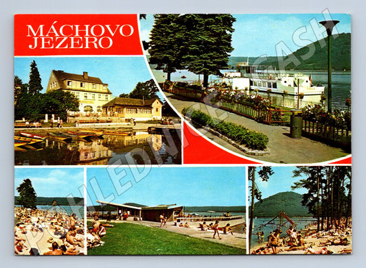Pohlednice Máchovo jezero více záběrů (M14747)