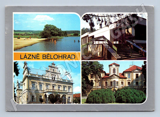 Pohlednice Lázně Bělohrad Koláž (M14750)
