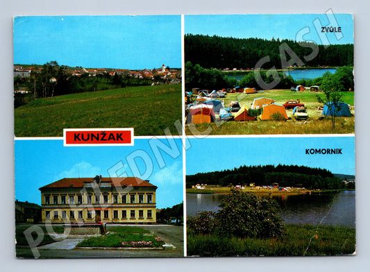 Pohlednice Kunžak – Zvole (M14754)