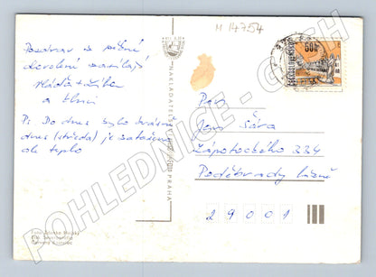 Pohlednice Kunžak – Zvole (M14754)