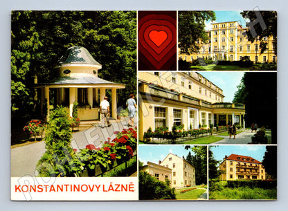 Pohlednice Konstantinovy Lázně historická (M14757)